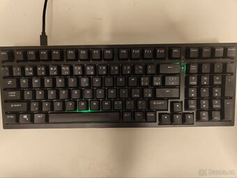 Herní klávesnice Rapture FOXTROT, Gateron G Pro 3.0 Red - 3