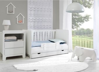 Rostoucí postýlka Melmen s matrací - 3