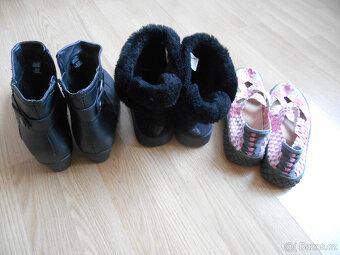 Dámské boty vel.37, dobrý stav - 3