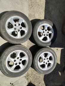 Litá kola Mazda 195/65 r15 letní vzorek 5mm - 3