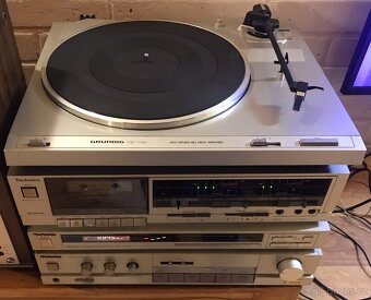 TECHNICS HIFI SESTAVA ,ZESILOVAČ ,TUNER, MAGNETOFON, GRAMOFO - 3