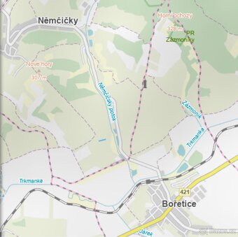 Prodej prostorného pozemku – Němčičky u Hustopečí - 3