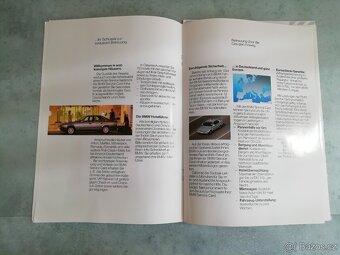 BMW E34 535i , E32 - Service Card - 3