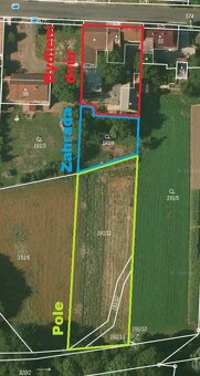 Prodám většinový podíl, 2 byty, 3307m2 - 3