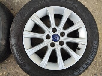 16"letní alu sada 5x108 origo Ford Mondeo 4 Focus 3 215/55 - 3