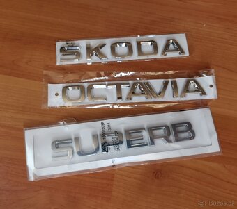 Napiš černý škoda Octavia Fabia Superb - 3
