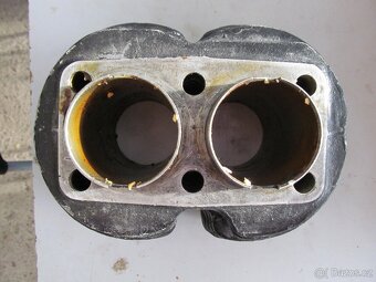 Jawa 500 OHC válce 02 po výbrusu a 00 šnek 65,00 mm - 3