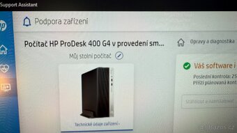 PC HP Prodesk 400 G4 RAM16GB, SSD250GB, W11 24H2 - 3