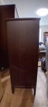 IDANÄS Komoda se 6 zásuvkami, tmavě hnědá, 84x135 cm - 3