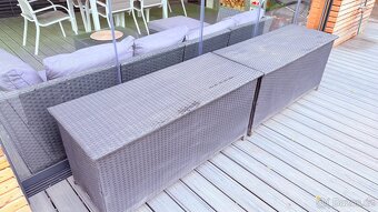 Zahradní nábytek RATAN + 2x úschovný box - 3