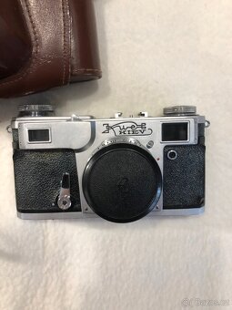 Retro fotoaparát Kiev 4/4A kompletní set - 3