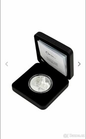 Prodám stříbrnou minci Český lev s hologramem 2023 - 3