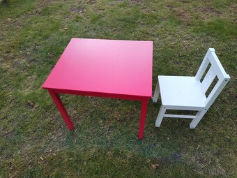 Dětský stolek a židle, Ikea Kritter - 3