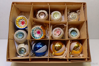 Vánoční Ozdoby - hodně staré  - 3