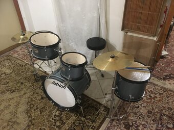 Dětská bicí sada Ashton Joey Drum Grey - 3