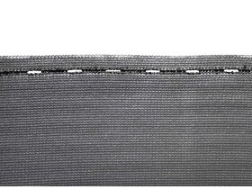 Stínící síť - tkanina na plot šedá Kataro - 3