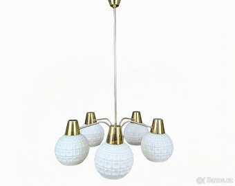 Retro lustr Kamenický Šenov - 3