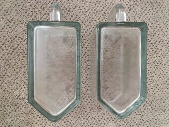 Skleněné dózy do kuchyně větší,lité sklo - 3