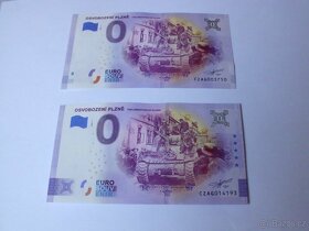 euro bankovka osvobozeni Plzne - 3