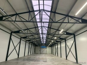 OCELOVÁ KONSTRUKCE HALY - MONTOVANÁ HALA 12x60x6m - 3
