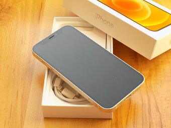 APPLE iPhone 12 mini 128GB White - ZÁRUKA-SUPER STAV - 3
