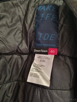 Moto bunda BMW down town v.40 +rukavice goretex v.S - 3