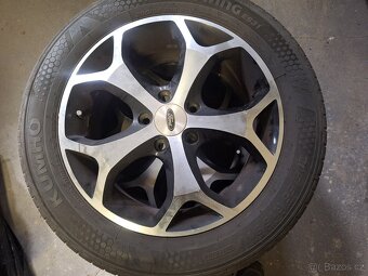 Krásná Alu kola 5x108 r16 s pneu - 3