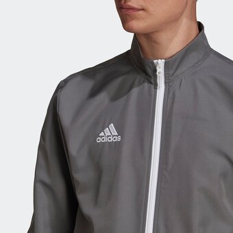 "Adidas" Pánská/Chlapecká sportovní bunda šedé barvy vel.X - 3