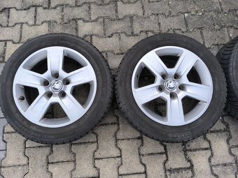 ALU kola 7Jx16H2 ET42 škoda,audi,vw - 3