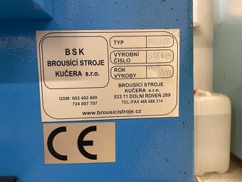 Bruska na otvory Tos 2UD HSS - 3
