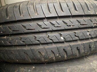 Plechové disky 14” 5x100 a letní pneu 165/70/R14 - 3