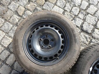 ZIMNÍ PNEU + DISKY 195/65R15 VW ŠKODA SEAT AUDI - 3