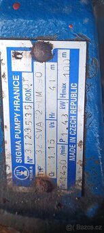 SIGMA 32-SVA-2-LM-90-1 samonasávací čerpadlo - 3