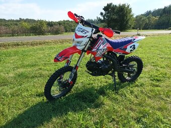 Pitbike By Apollo Jaguar 125cc 17/14 E-Start Červená - 3