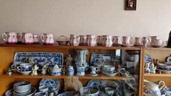 porcelán cibulak, růžový porcelán - 3