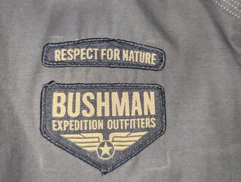 Pánská bunda/parka khaki Bushman - 3