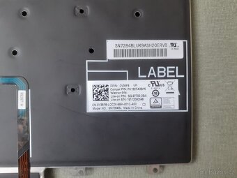 Klávesnice na Dell Precision 3540 3541 3550 3551, Latitude 5 - 3