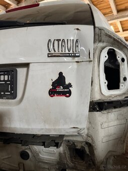 Dveře 5 Škoda Octavia 2 combi - 3