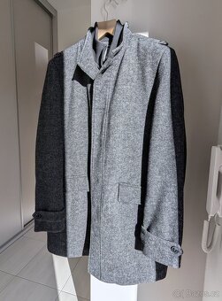 Pánský teplý zimní kabát - 3