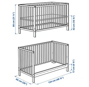 Dětská postýlka IKEA - 3