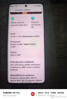 Motorola Edge 40 Neo Top Stav - 3