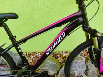 Značkové dětské kolo Specialized 24" (černá/fialová) - 3