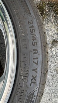 Prodám 215/45 R17",pne,alu SLEVA.. - 3