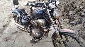 Yamaha Virago XV 400 po povodních - 3