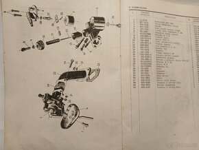 Katalog náhradních dílů na Jawa 50 typ 20 - 3