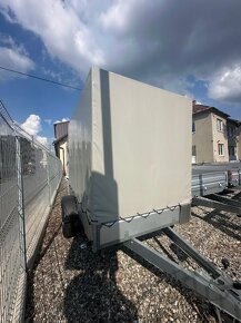 Přívěs valník STL 15-25-15.1 s konstrukcí a plachtou 150cm - 3