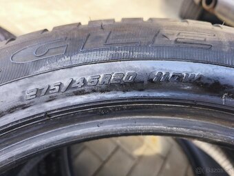 Prodám Good Year 275/45 R20 110W Letní 3ks - 3