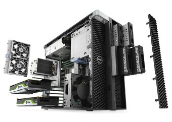 DELL Precision 7820 - 128GB RAM, NVIDIA GTX 1080 8GB, hezký - 3