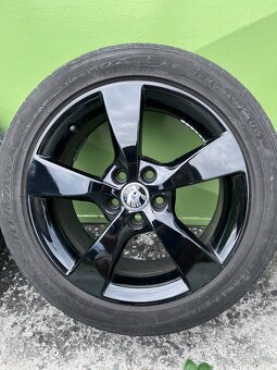 16" alu kola Škoda s letním pneu 215/45 R16 86H - 3