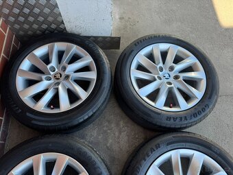 Alu 17" 5x112, škoda Stratos , letní 60% TOP SUP3 - 3